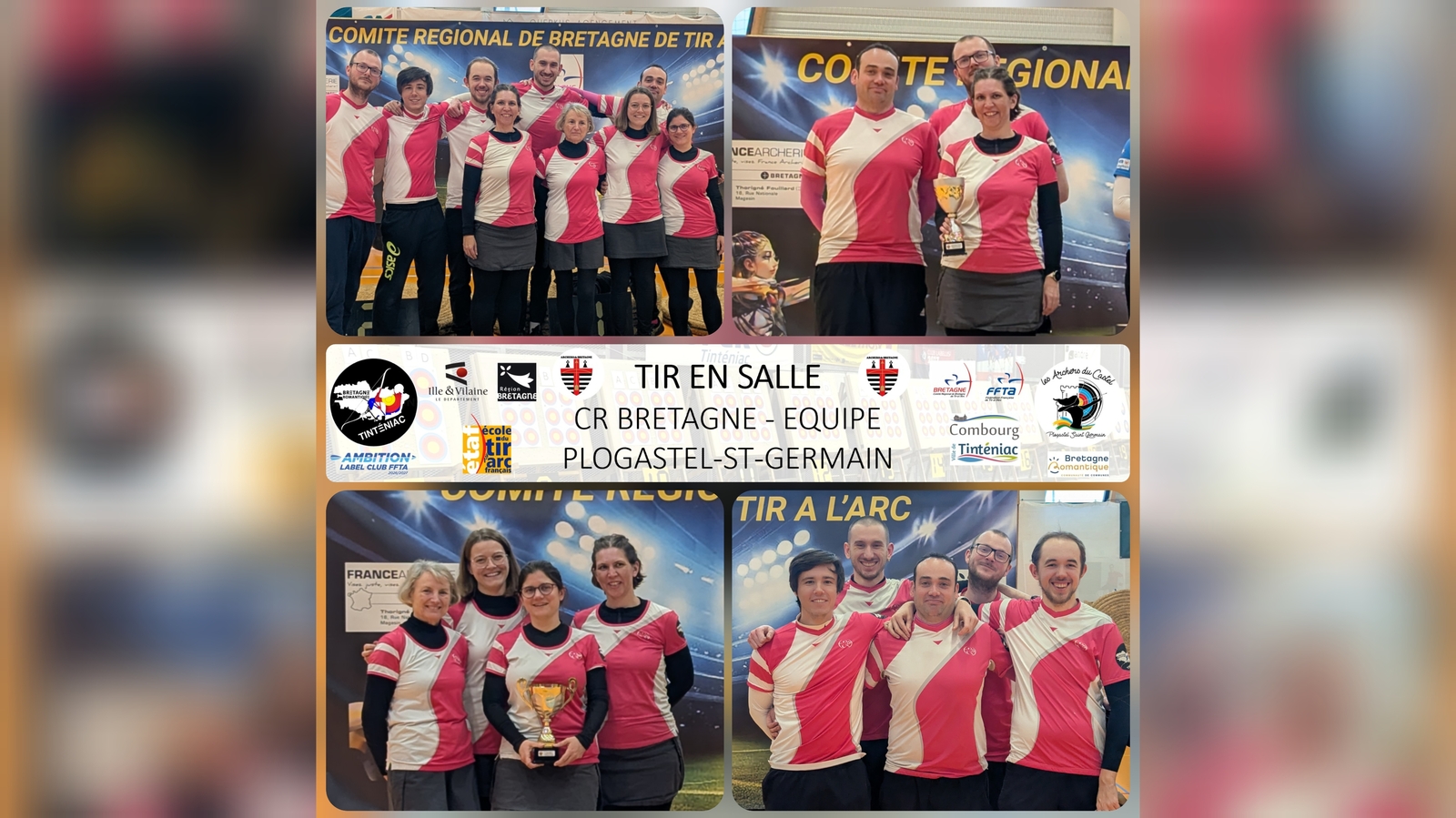 TIR EN SALLE – CR EQUIPE ADULTES – PLOGASTEL-ST-GERMAIN 🏢